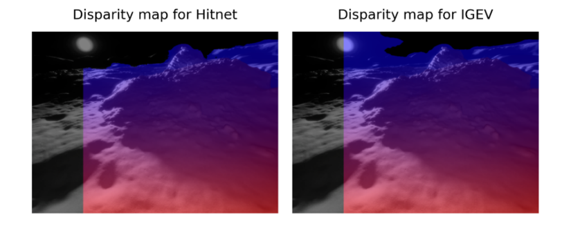 IGEV algorithm produces false positives around the sun