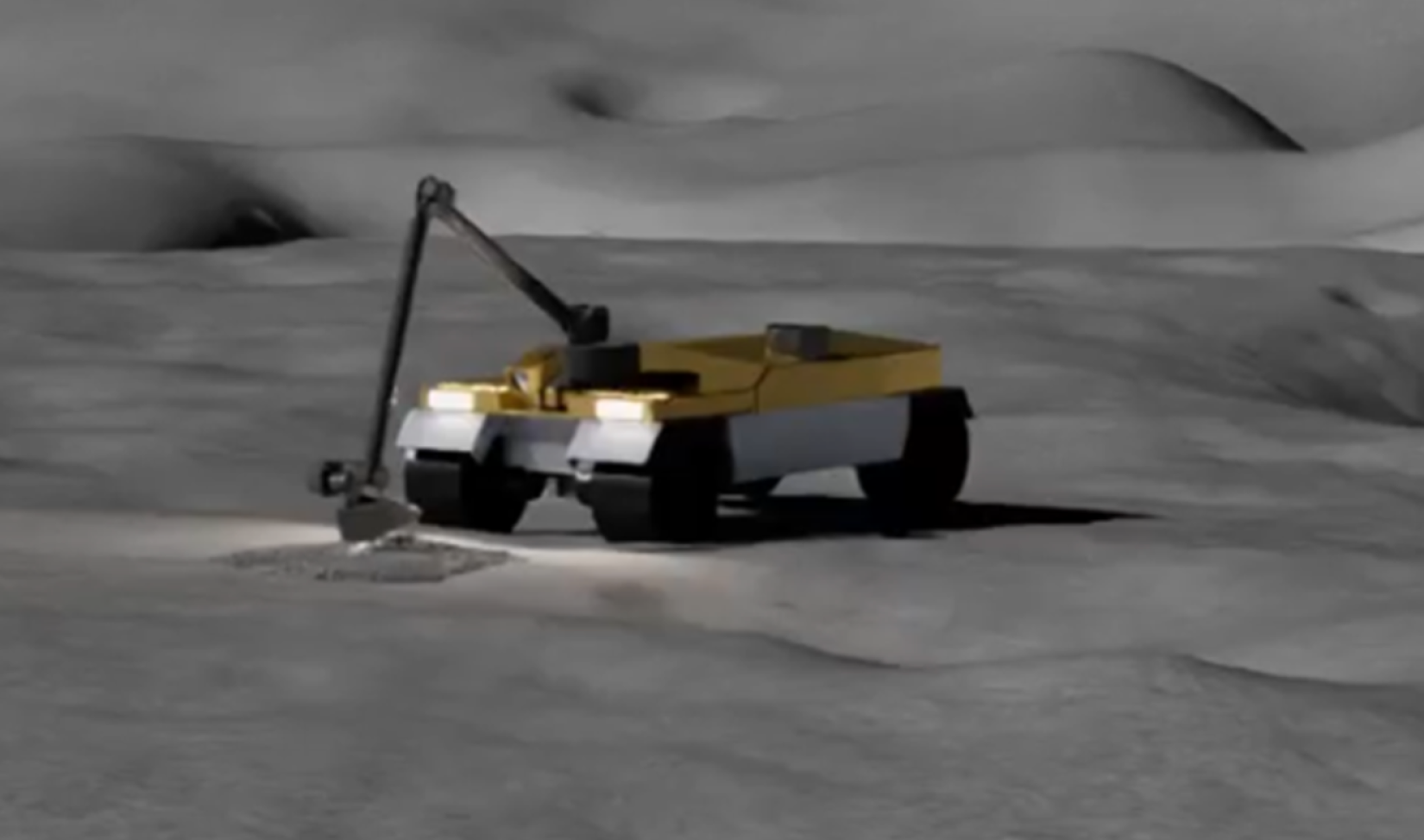 Lunar extraction with L-REX