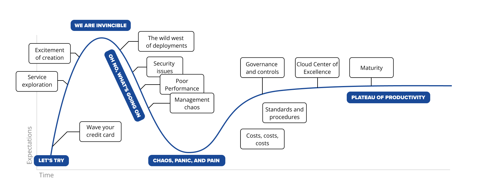 Adoption process issues chart