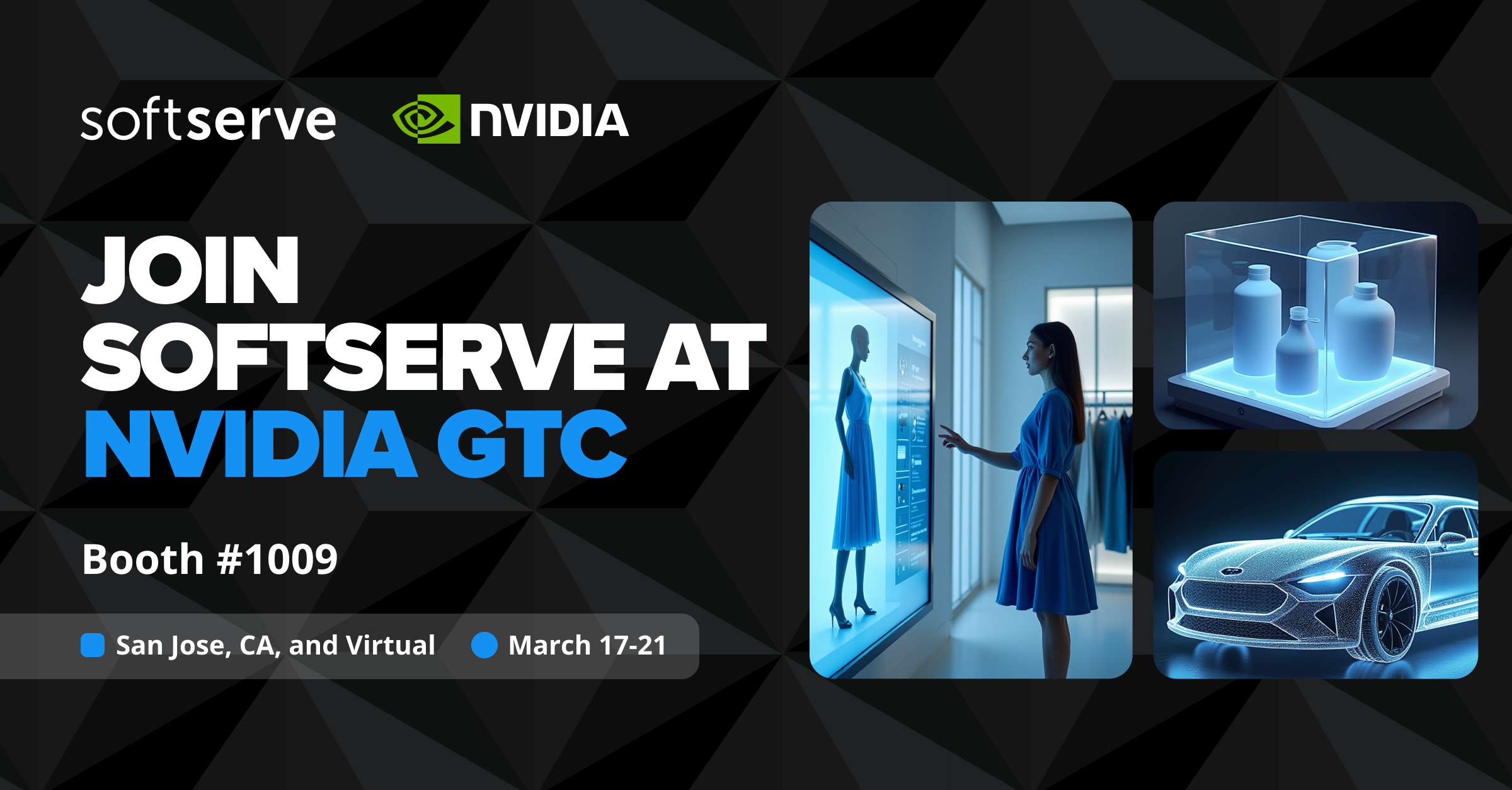 Join SoftServe at the 2025 NVIDIA GTC ‘What’s Next in AI’ Conference