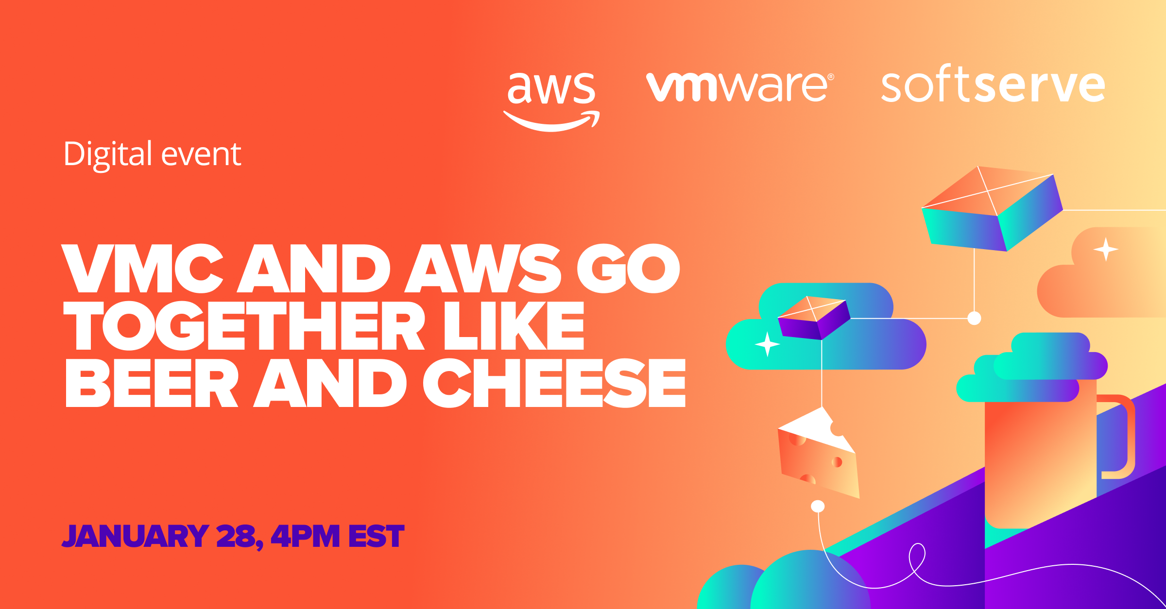 Vmc And Aws Go Together Like Beer And Cheese Events Softserve